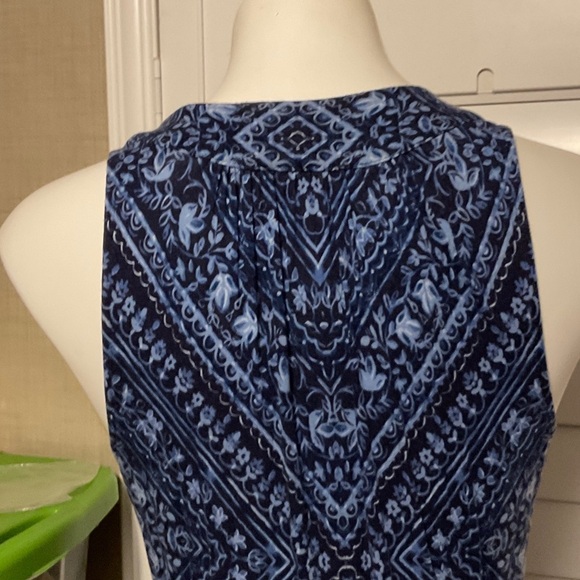 Motherhood Maternity Navy Patterned Maxi Dress - Picture 6 of 9